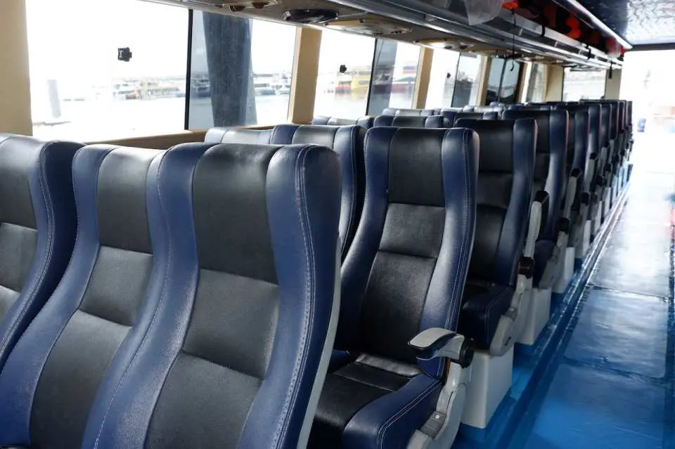 The boat is designed to provide a smooth and swift ride, ensuring you reach your destination in no time. Say goodbye to long travel times and hello to a convenient and time-saving journey