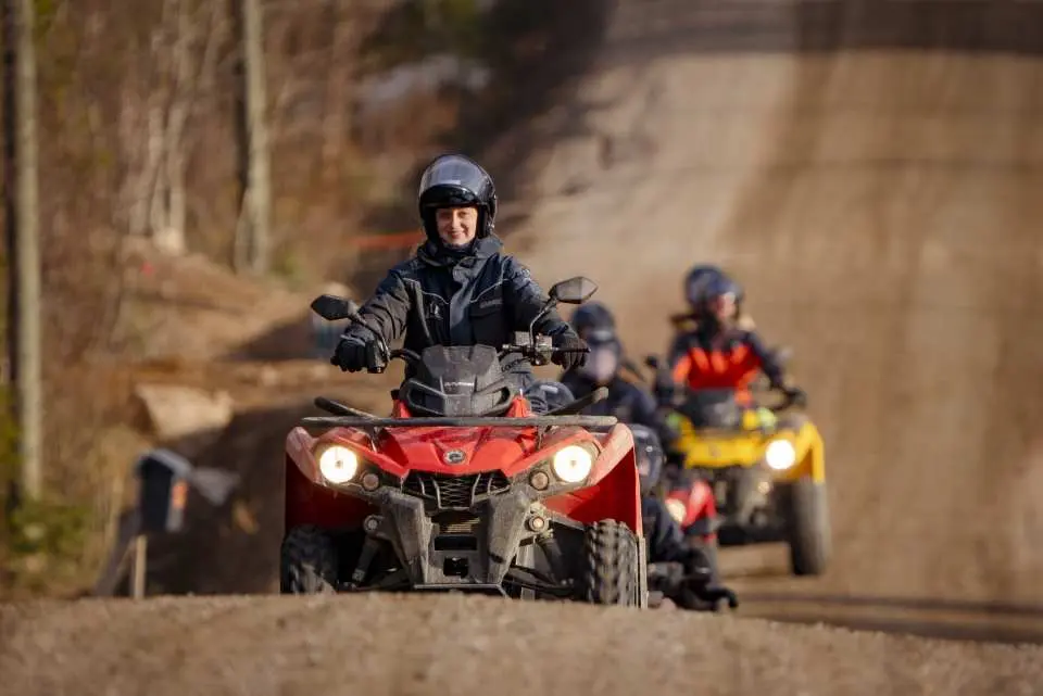 Enjoy a fun ATV ride