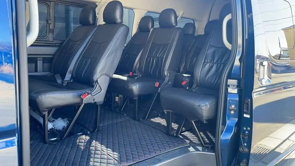 Relaxed and spacious seats