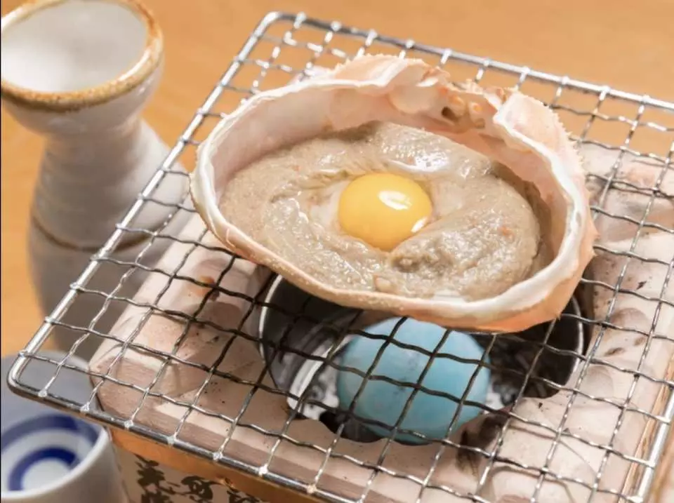 蟹味噌甲罗烧（图片仅供参考）