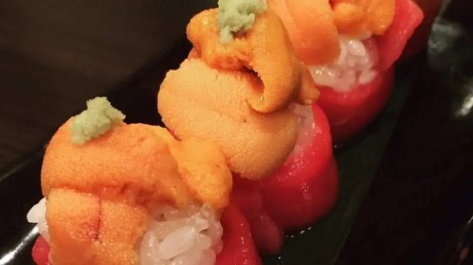 著名海膽鮪魚壽司（圖片僅限參考）