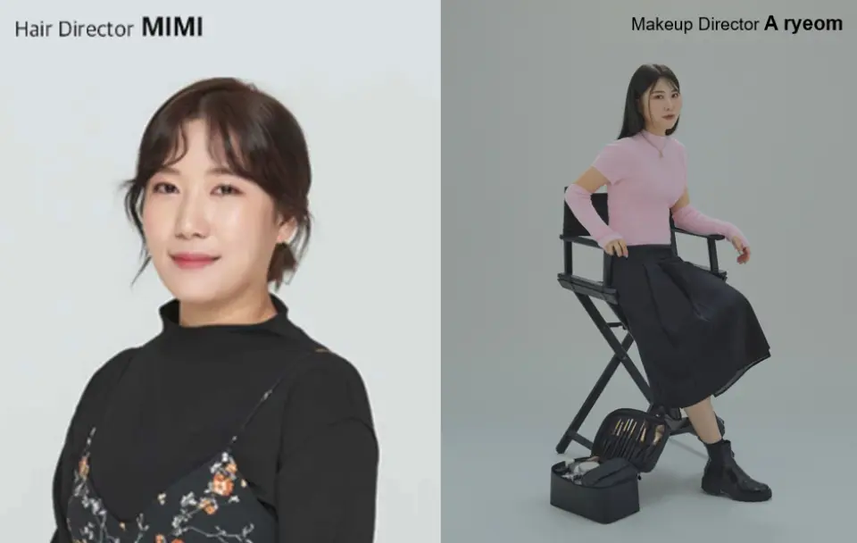 SOONSOO清潭总店的专业美发总监MIMI与彩妆总监Aryeom，介绍顶级K-Beauty造型师团队。