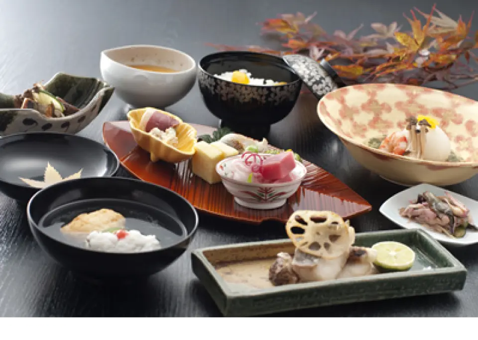 品味日本懷石料理套餐（圖片僅供參考）