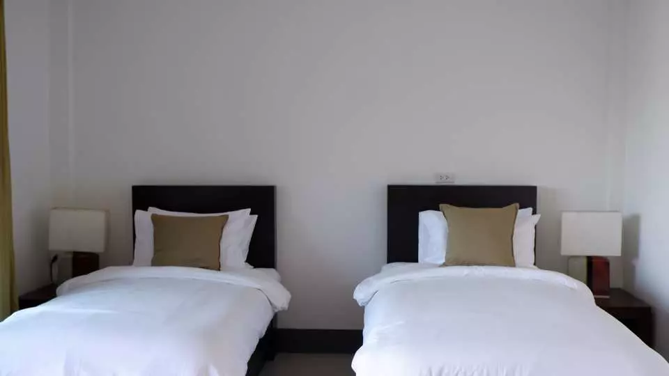 Opt for the Superior Twin Room for more space
