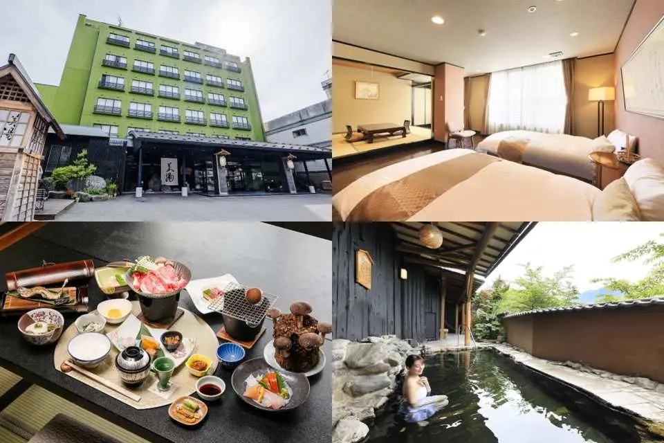 BIYUNOYADO (Icha no Komichi, a hot spring hotel)