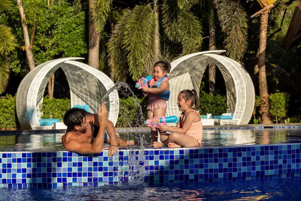 Additionally, the resort offers an array of recreational activities, including water sports, a luxurious spa, swimming pools, and a fitness center, ensuring there's something for every guest.