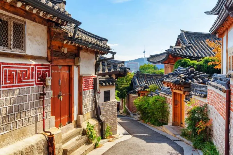 北村韓屋村/朝鮮王朝時期，許多高級政府官員和貴族居住的村莊
