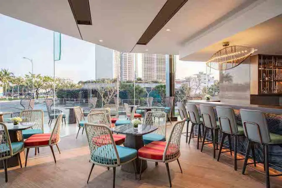 The Lobby Café & Terrace serves light meals along with coffee and tea