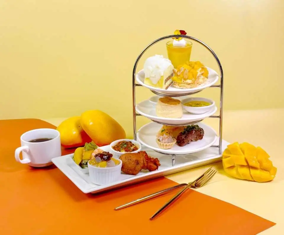8度酒店芒果拿破崙下午茶