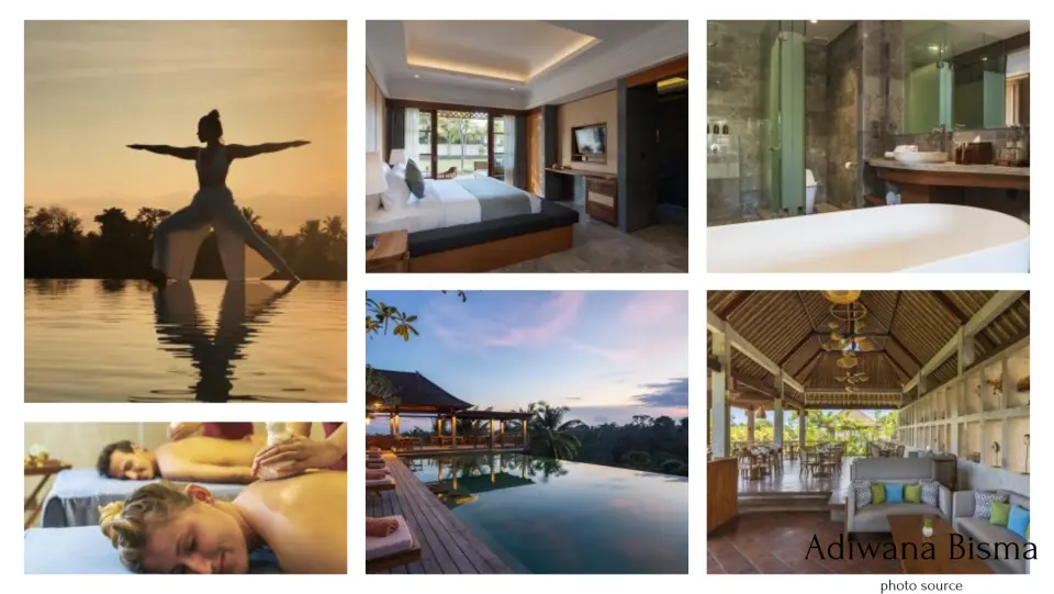 Adiwana Bisma Ubud, a luxuriously stylish boutique hotel nestled in Bali's cultural hub, offers a serene oasis just moments from the famed Monkey Forest. Guests will experience the pinnacle of Balinese hospitality within an elegant and rejuvenating ambiance