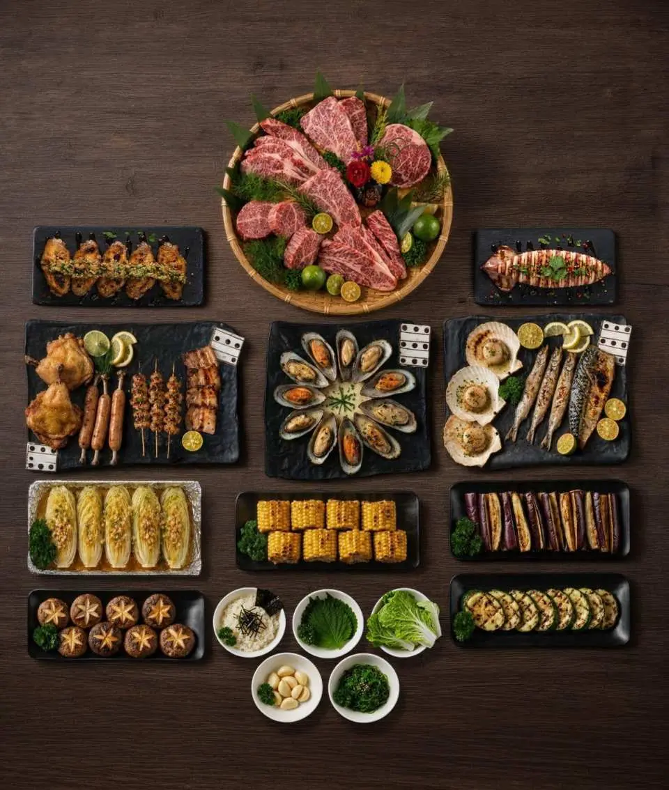 澳洲M5和牛極致 25 品炭火燒肉套餐