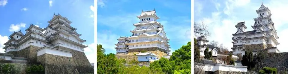 日本三大名城 - 姫路城（停留約45分鐘)