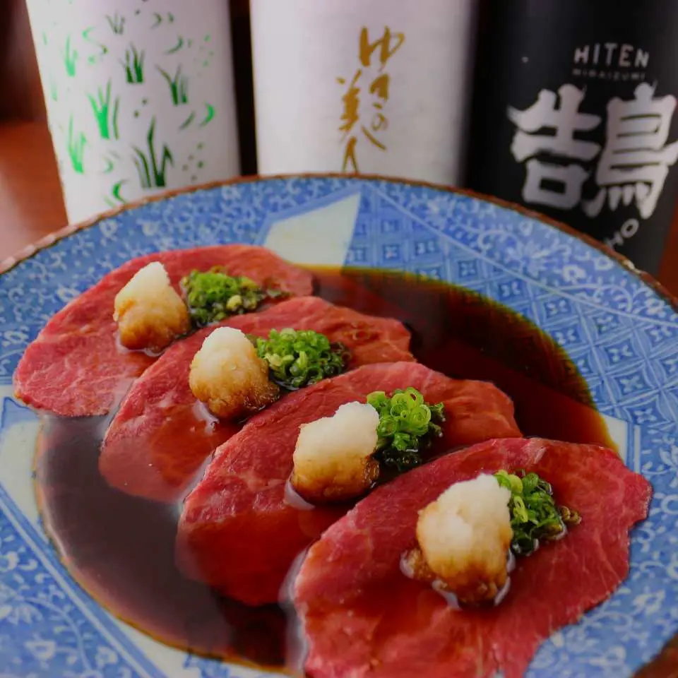 Japanese sake pairing set (image for reference only)