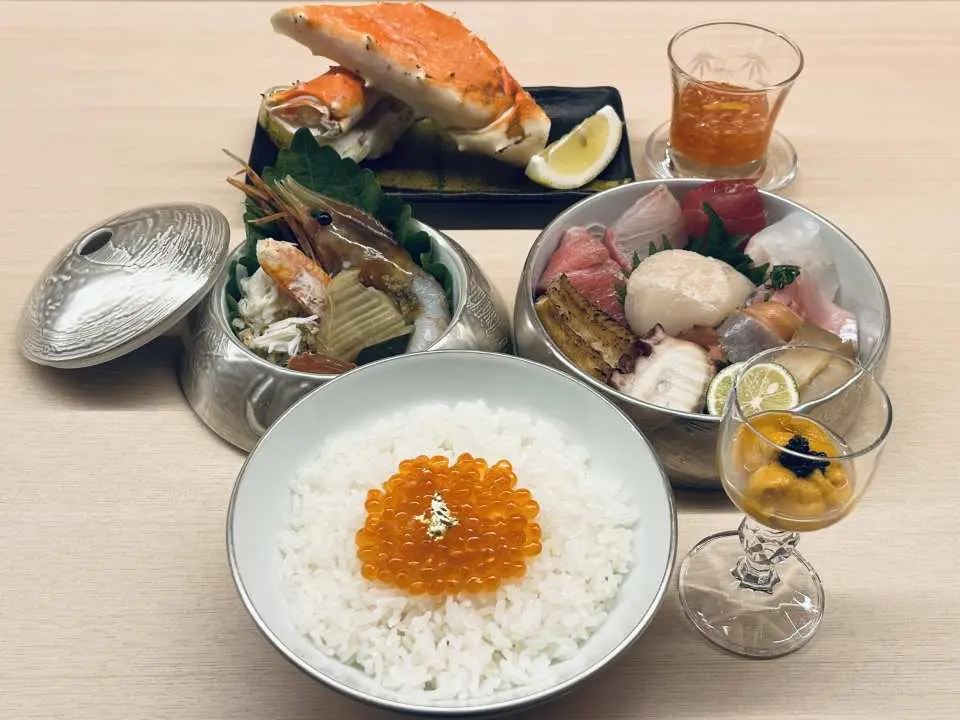 해산물 요리 (사진은 참고용입니다.)