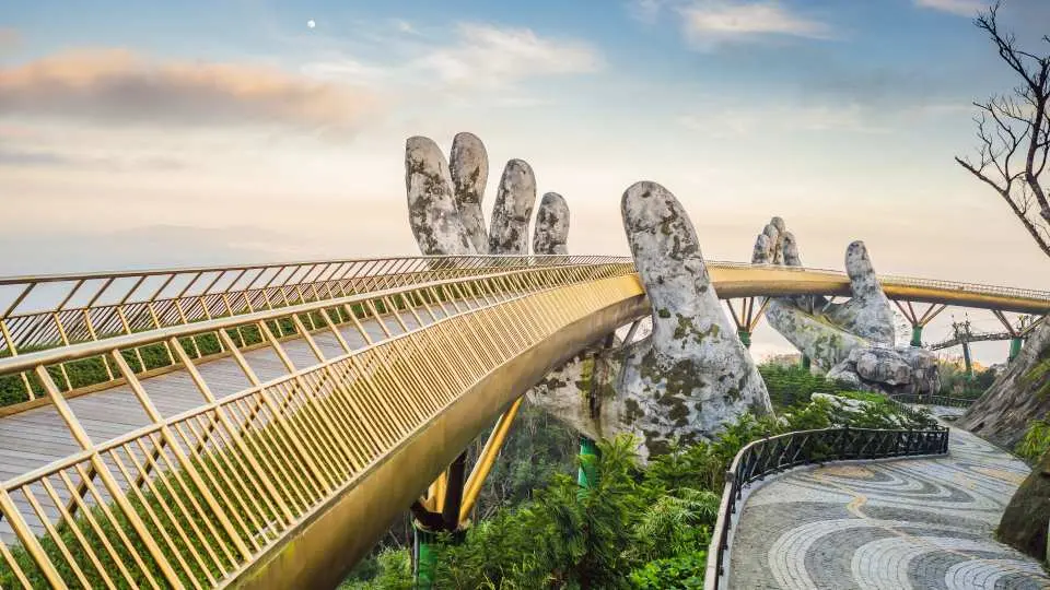 Witness the God's Hand Holding Vietnam’s Golden Bridge