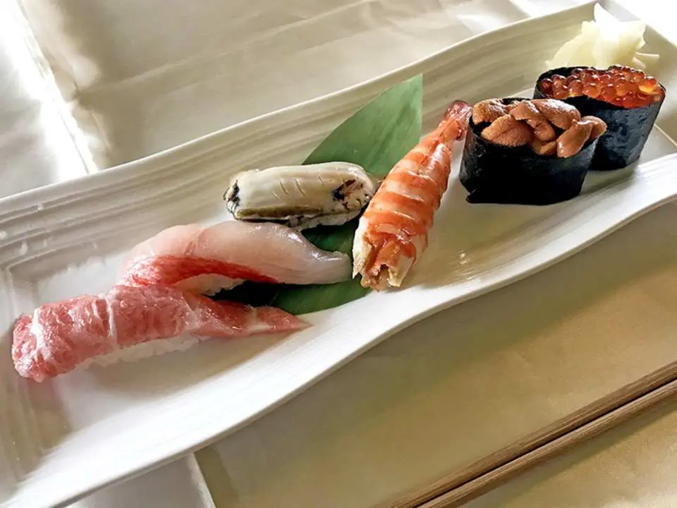 華麗精緻的TOROICHI Omakase享受套餐（圖片僅供參考）