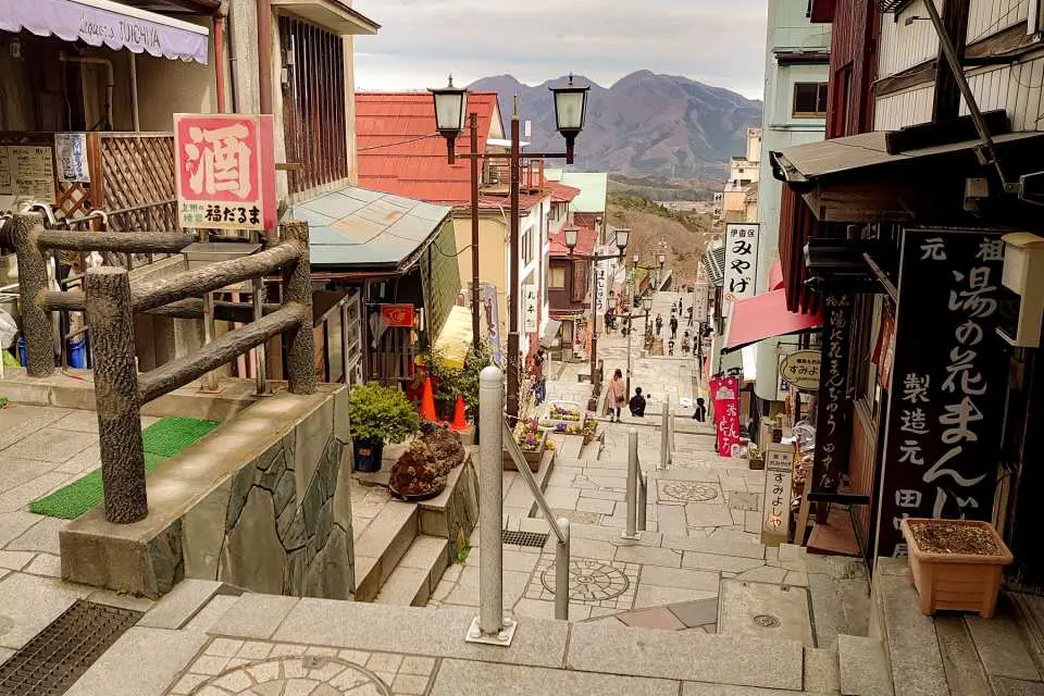 群馬著名古湯「伊香保溫泉」