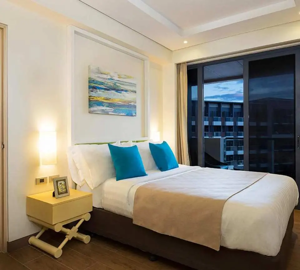 Executive Suite: Experience ultimate luxury in our 55 sqm suite, featuring a separate living room, a stunning balcony, an LED TV, and more, providing ample space and comfort for an exquisite stay.