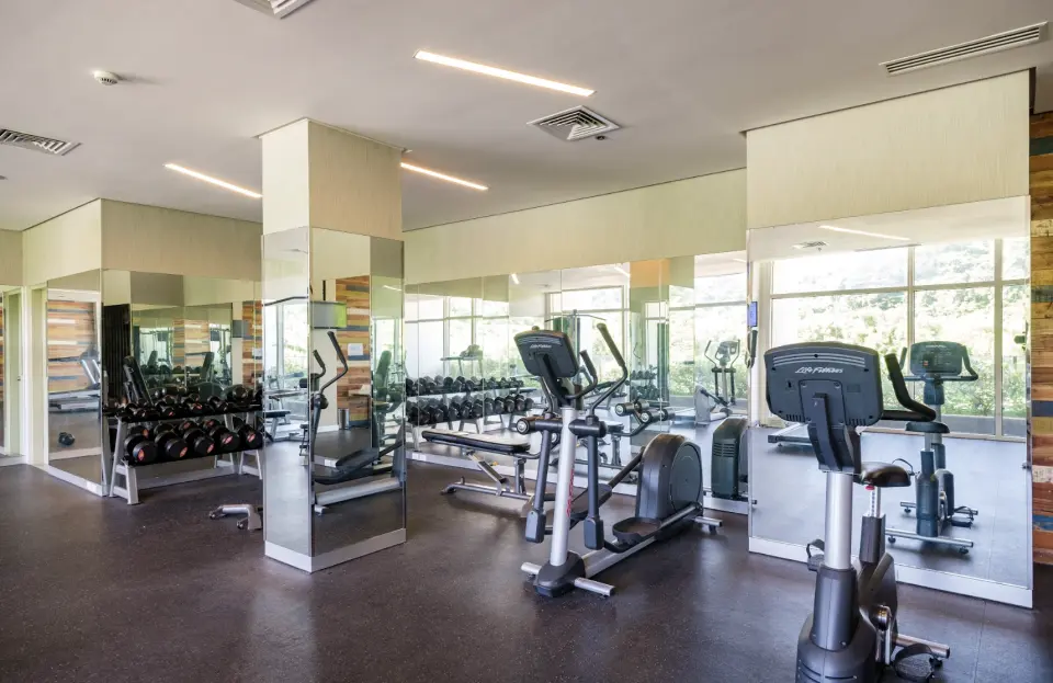 Fitness Gym: (Operational Hours: 6 AM - 8 PM) Elevate your vacation at Belmont Hotel Boracay without missing out on your gym days. Discover our modern Fitness Center on the 2nd floor, offering invigorating workouts. Stay committed to your fitness goals while enjoying your getaway.