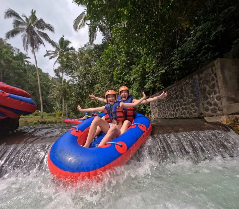 Tubing in Ubud