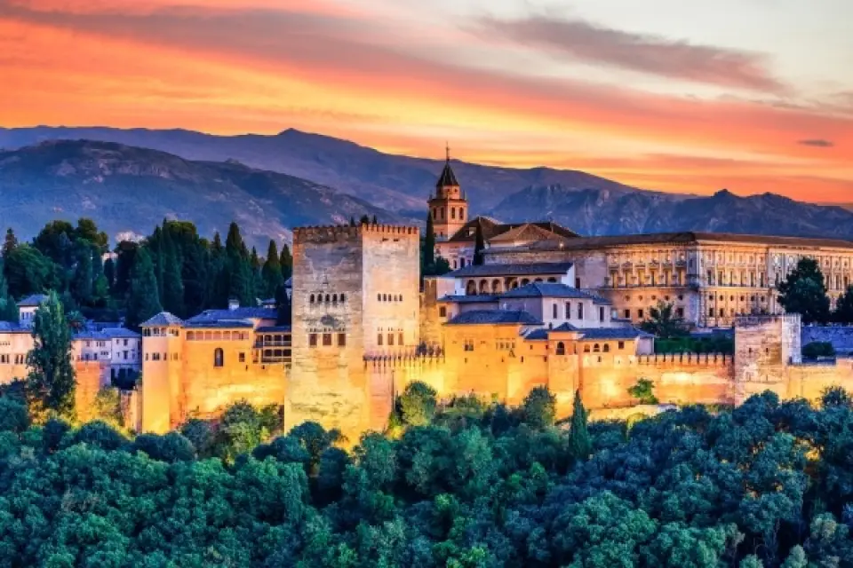 【哥多華〉203公里〉照●格拉納達Granada〉入●阿罕布拉宮Alhambra〉格拉納達Granada】