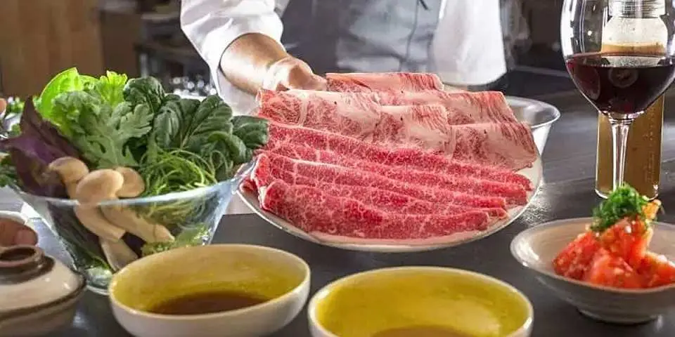 Luxury platter featuring three types of Wagyu beef: Kobe beef, Matsusaka beef, and Satsuma beef (Image for reference only)