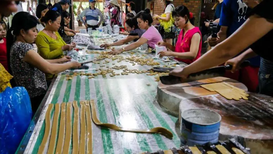 參訪椰子糖製作過程