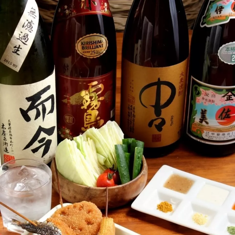 一杯500日圓就能品嚐到隨心所欲變換的當地酒。搭配食物很棒！請藉此機會找到您最喜歡的清酒♪