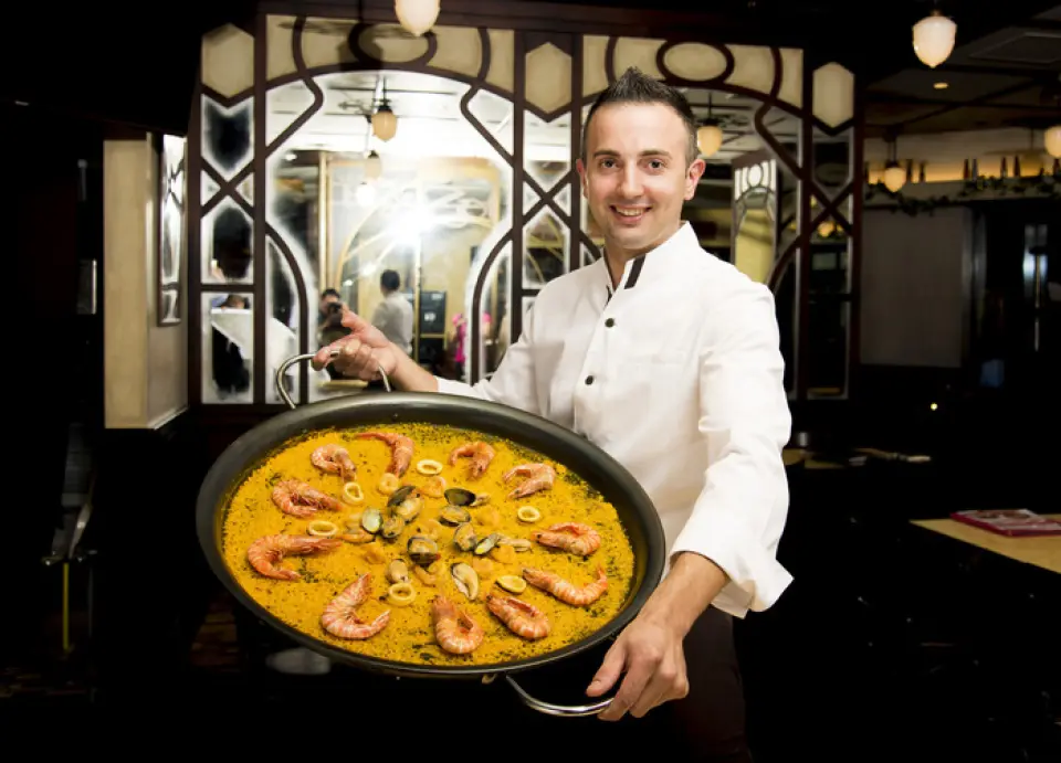 Enjoy authentic paella produced by Paco Rodriguez, the world champion at the International Paella Contest! Enjoy the authentic taste that you won't find anywhere else! In addition to paella, we also offer a variety of food menus, including tapas that recreate the local flavors, which is unique to our specialty restaurant.