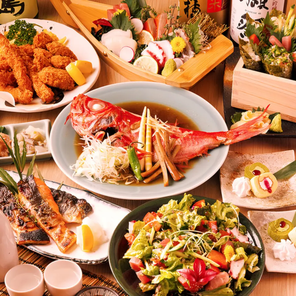 Uodo, nằm ở Shinjuku, cung cấp các món hải sản được lựa chọn đặc biệt cho phép bạn thưởng thức trọn vẹn nguồn hải sản phong phú được nuôi dưỡng bởi bốn mùa của Nhật Bản. Cam kết của chúng tôi là sử dụng hải sản tươi sống theo mùa và chuẩn bị cẩn thận từng món ăn. Vì vậy, một trong những sức hấp dẫn của ``Gyodo'' là bạn có thể bắt gặp những hương vị khác nhau mỗi lần ghé thăm. Hãy thưởng thức những món hải sản theo mùa chỉ có thể nếm thử tại Uodo. Chúng tôi mong chờ chuyến thăm của bạn.