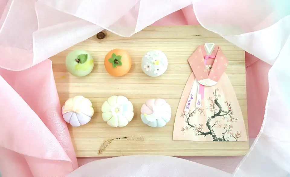 製作傳統韓國年糕