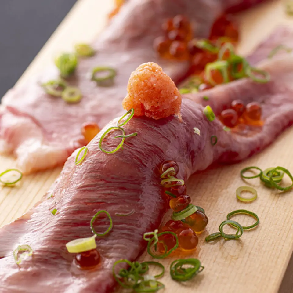 人氣不減！烤日本牛壽司、野牛排、大肉燒麥、烤牛肉、叉燒蛋等。