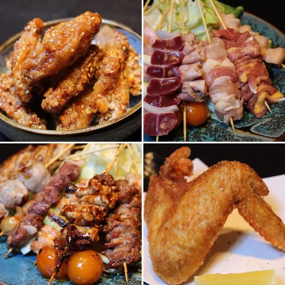 在我们的餐厅，我们每天都会准备自己的鸡肉，以便您可以享用最新鲜的红鸡。我们提供难以找到的口味，例如“Furisode”（仅通过处理才能提供的稀有部分）、罕见的“Tsunagi”（由 4 或 5 个鸡肉制成）和“Tosaka” ”，里面充满了胶原蛋白。另外，用100%鸡油炸制的“鸡棒”和“炸鸡块”也是顾客经常要求的人气菜品。