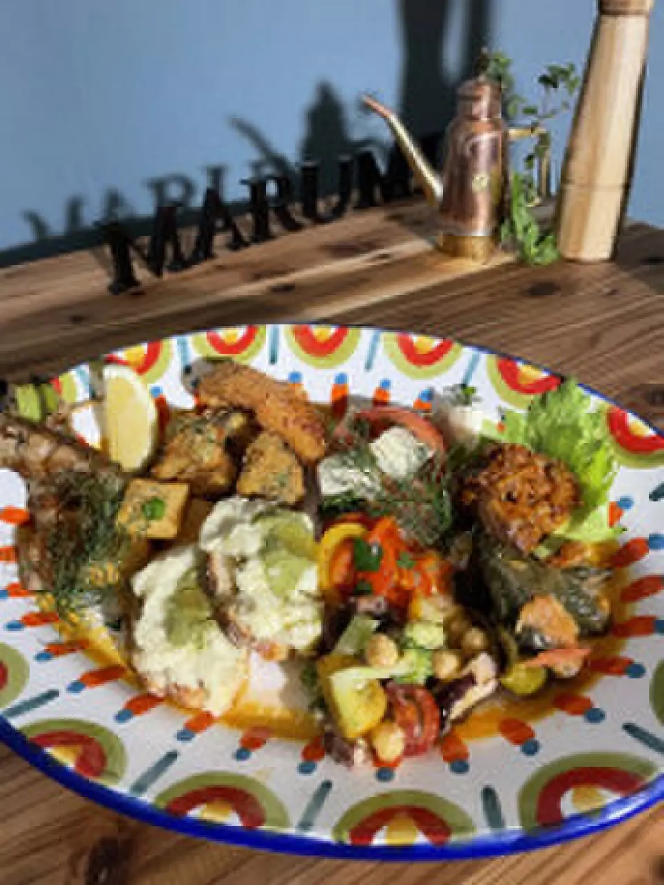 Assortment of 7 different appetizers of the day