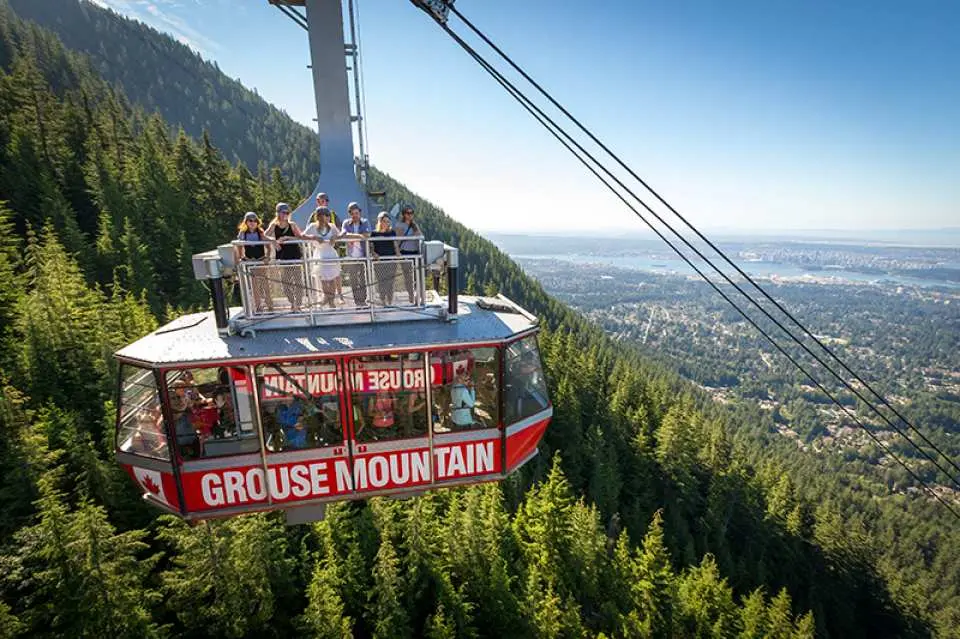 grouse mountain cable car ride