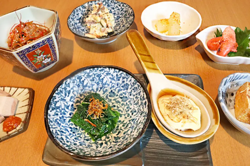 At Enieda, the tsukemono dishes change every week, so you can enjoy them no matter how many times you come. Please come and try the various tsukemono dishes.