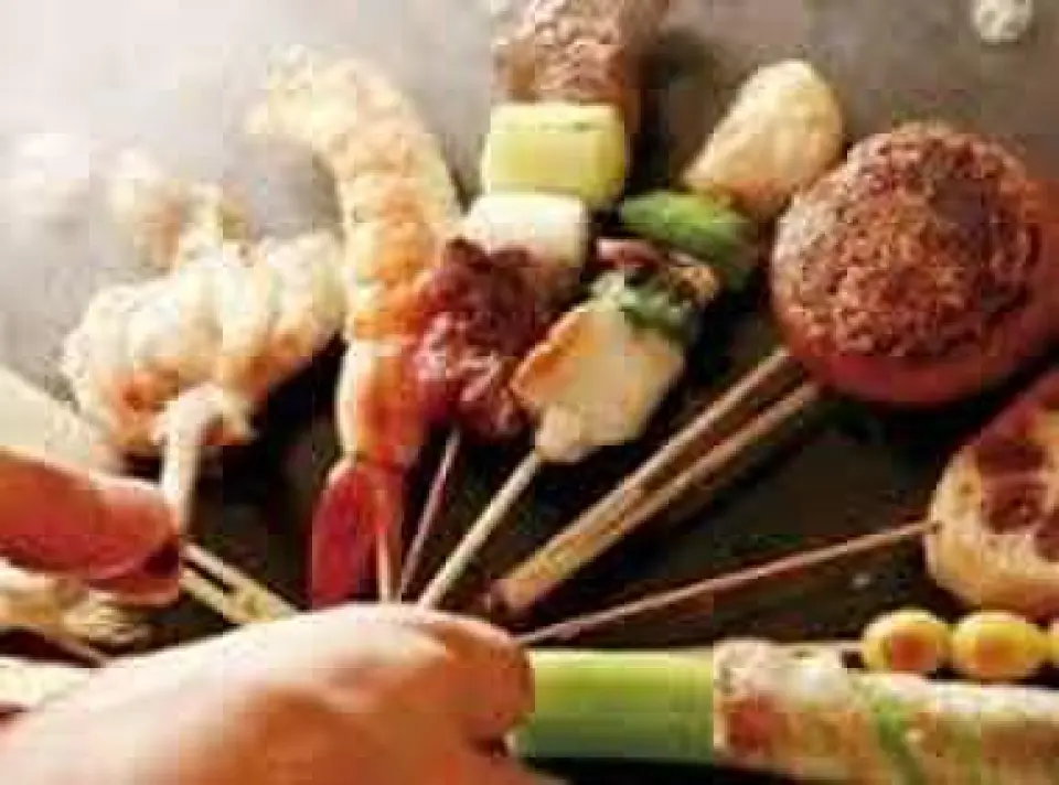We have a total of 50 kinds of original skewers! You can enjoy cooking with a variety of ingredients, even if you only eat a little at a time!