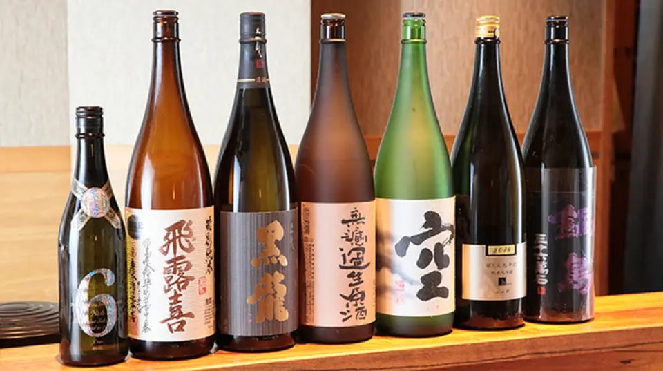 Above all, we want you to try Japanese sake! We stock rare bottles, such as "Shinshu Kirei," which is rarely seen in Nagoya, and "Asahi Taka," a local brand of sake from Takagi Sake Brewery, known for its Juyondai sake. Our unbiased stock means you're sure to find a drink you like◎ Enjoy new discoveries. We also have a wide selection of standard drinks, including shochu, draft beer, highballs, and whiskey! Why not enjoy a drink tonight with your favorite sake in hand?
