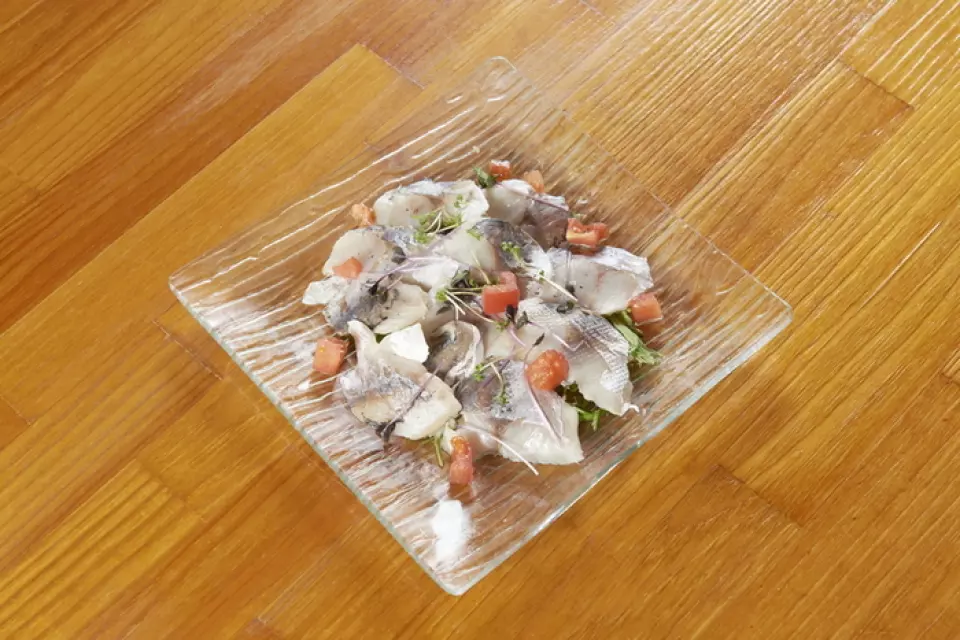 We use extremely fresh fish purchased at the market that day.