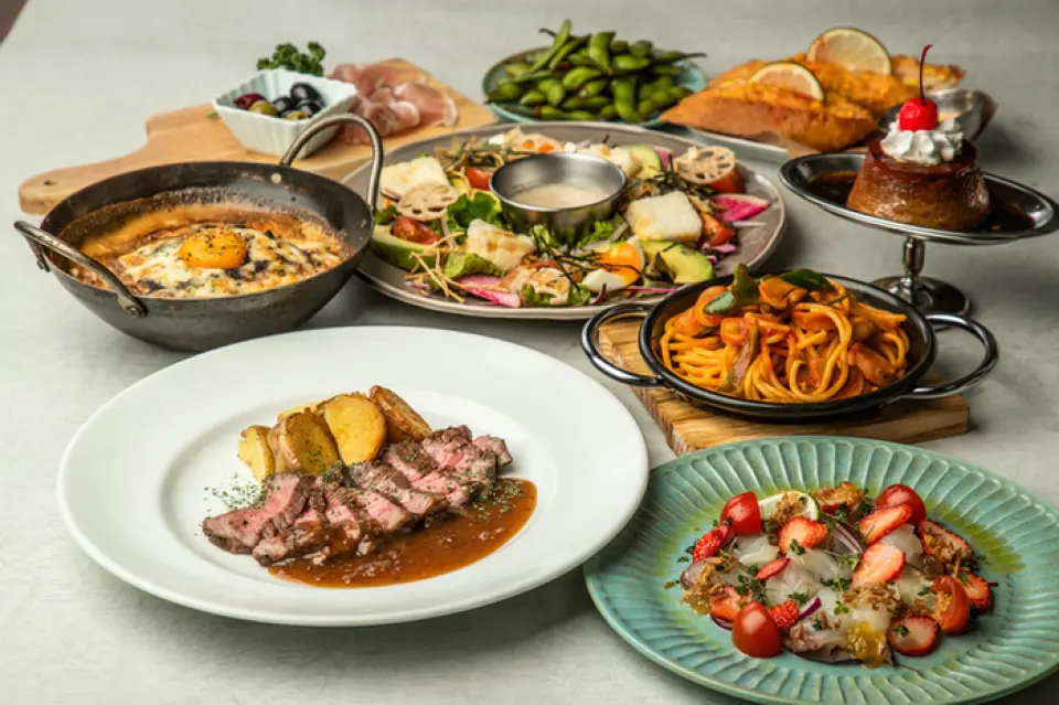 We have a wide variety of course meals that allow you to enjoy our proud dishes at a great value! We have anniversary courses that are perfect for birthday celebrations and special anniversaries, and our restaurant has a great atmosphere that is popular with female groups. You will definitely be satisfied. Please take your time to enjoy your meal and conversation.
