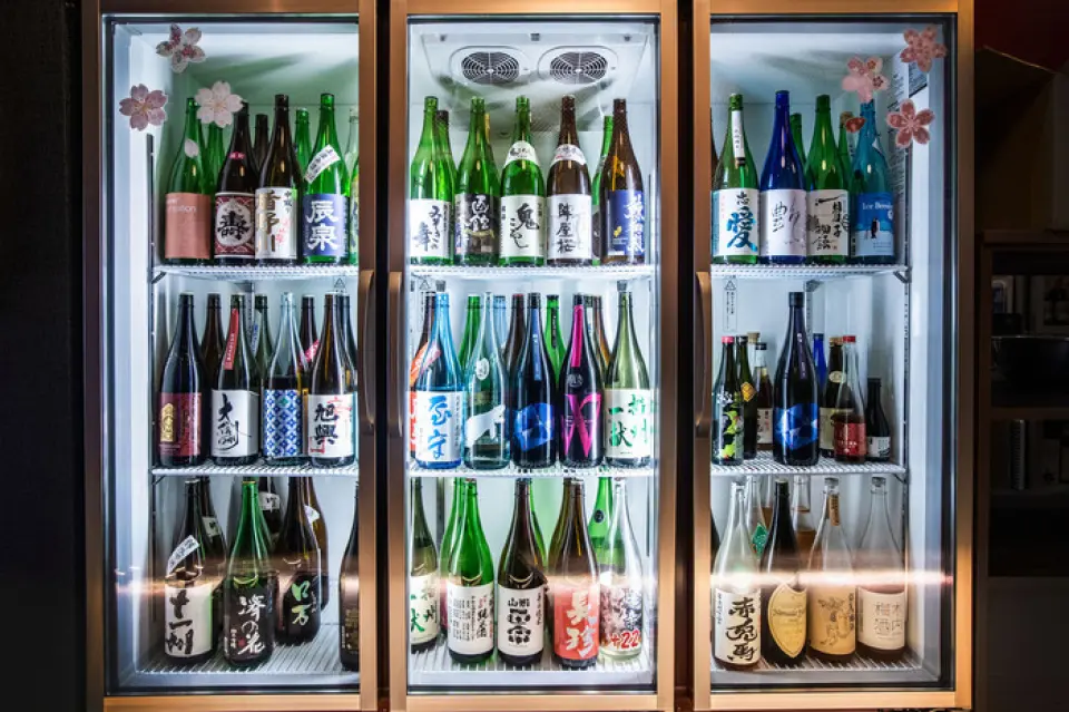 Speaking of Uomasa, it's sake. The regular all-you-can-drink plan is 2,000 yen for 2 hours. The premium all-you-can-drink plan is 2,980 yen. The sake lineup changes almost every day!