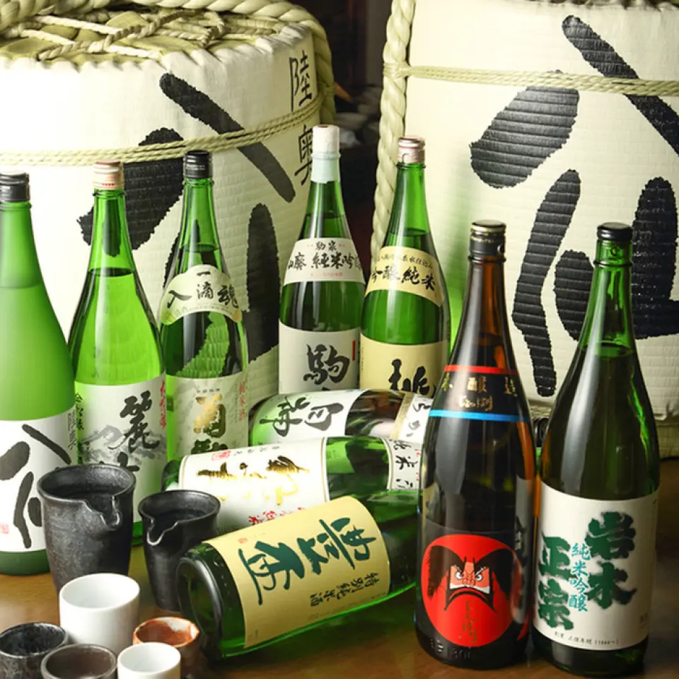 "Toyosaka", "Iwaki Masamune", "Joppari", "Mutsu Hassen" and more... From popular bottles that need no introduction to rare items for connoisseurs, our store carries a wide selection of Aomori's famous local sake! We are open every day from 4pm, so we have delicious drinks chilled for you from early in the morning◎ Enjoy a fun evening with some of the finest sake from the north♪