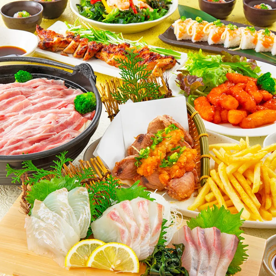 [2-hour all-you-can-drink course from 4,000 yen (tax included)] We have a wide variety of all-you-can-drink menus so that you can choose the drink that goes best with your meal. In addition to draft beer and highballs, we also have sours, cocktails, shochu, plum wine, and more!