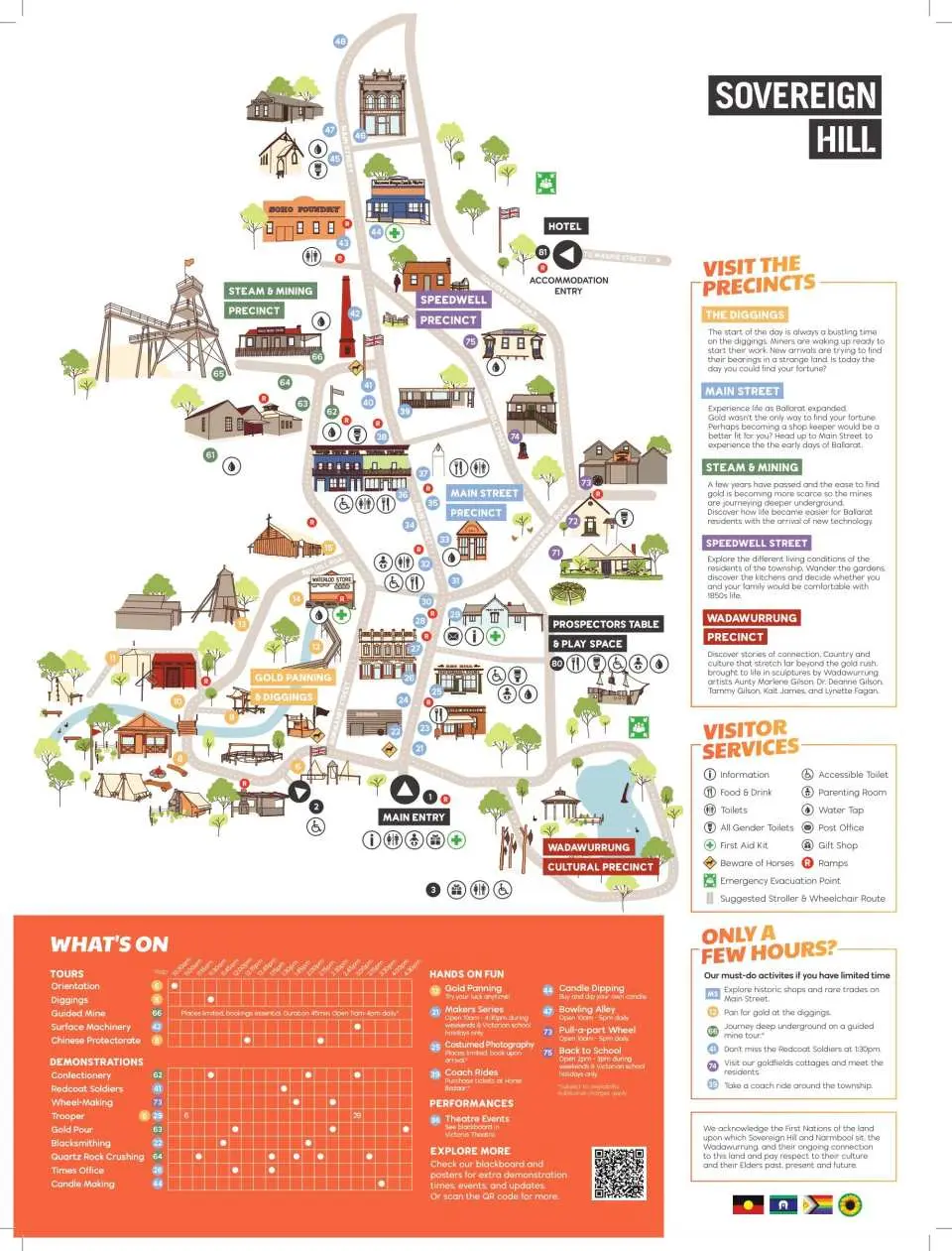 Sovereign Hill visitor map — View the visitor maps and start planning your Sovereign Hill adventure