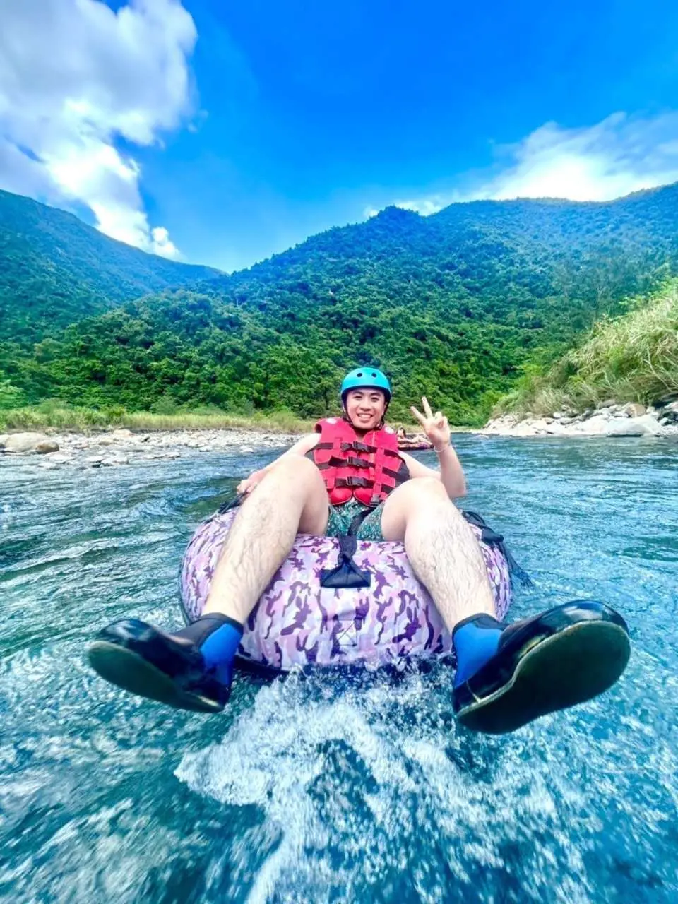 小而美的無名溪四季日照少、水溫低，沁涼一夏。