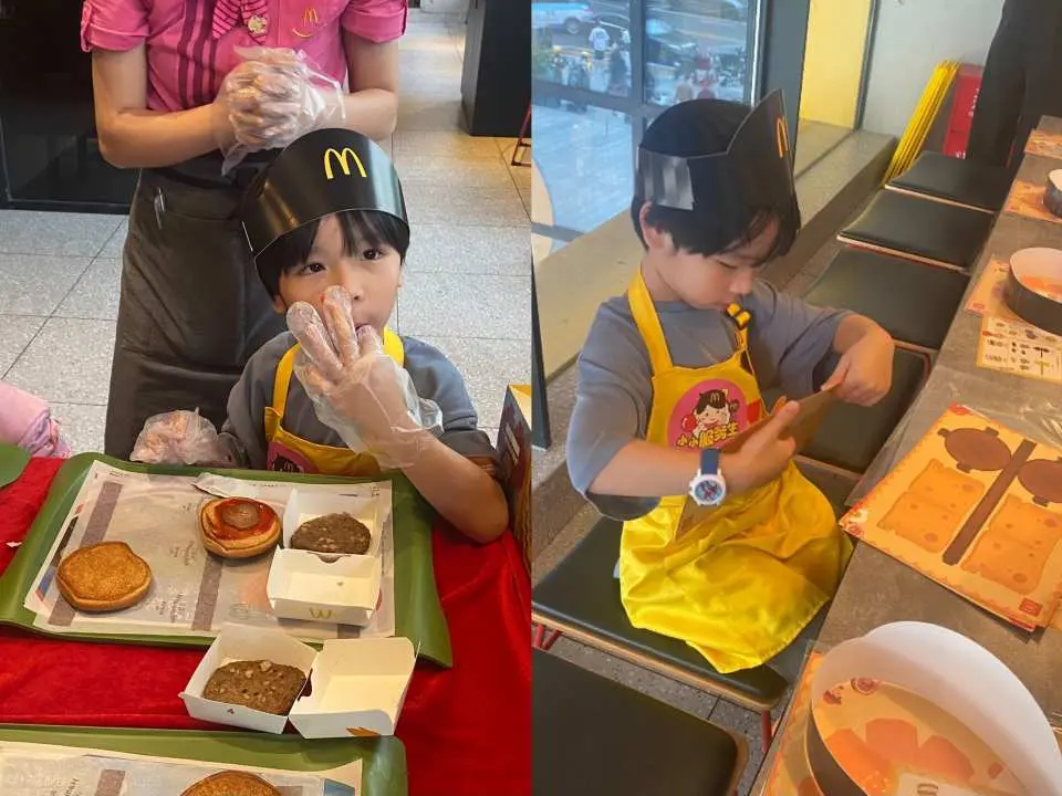 麥當勞小小服務生