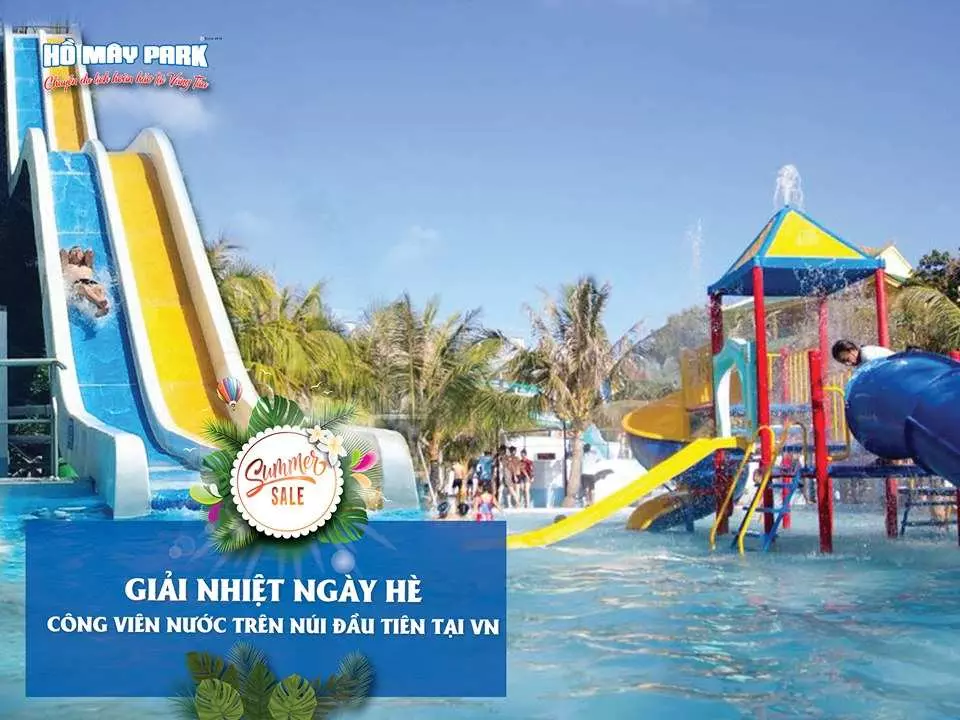 Attractive water park activities