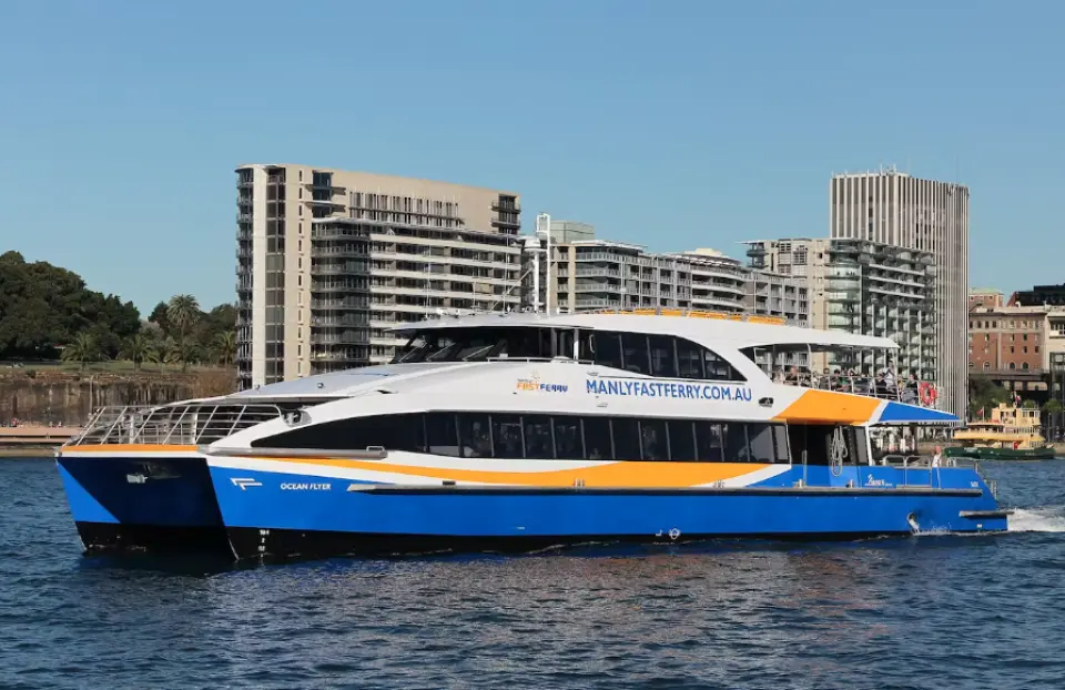 The Ocean Flyer features two levels of outside viewing areas, ensuring a guaranteed good vantage point to see the fireworks