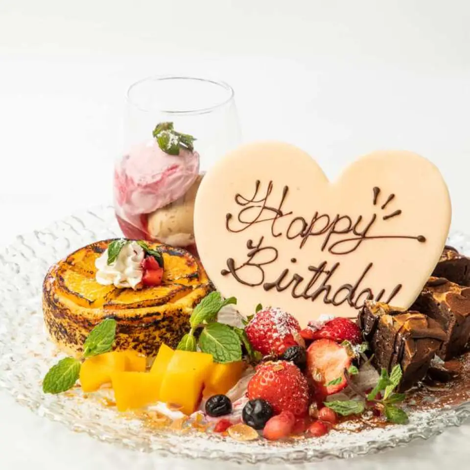 [Recommended for anniversaries, birthdays, and special occasions] We have prepared a special course with dessert. Enjoy a wonderful time with our signature grilled dishes.