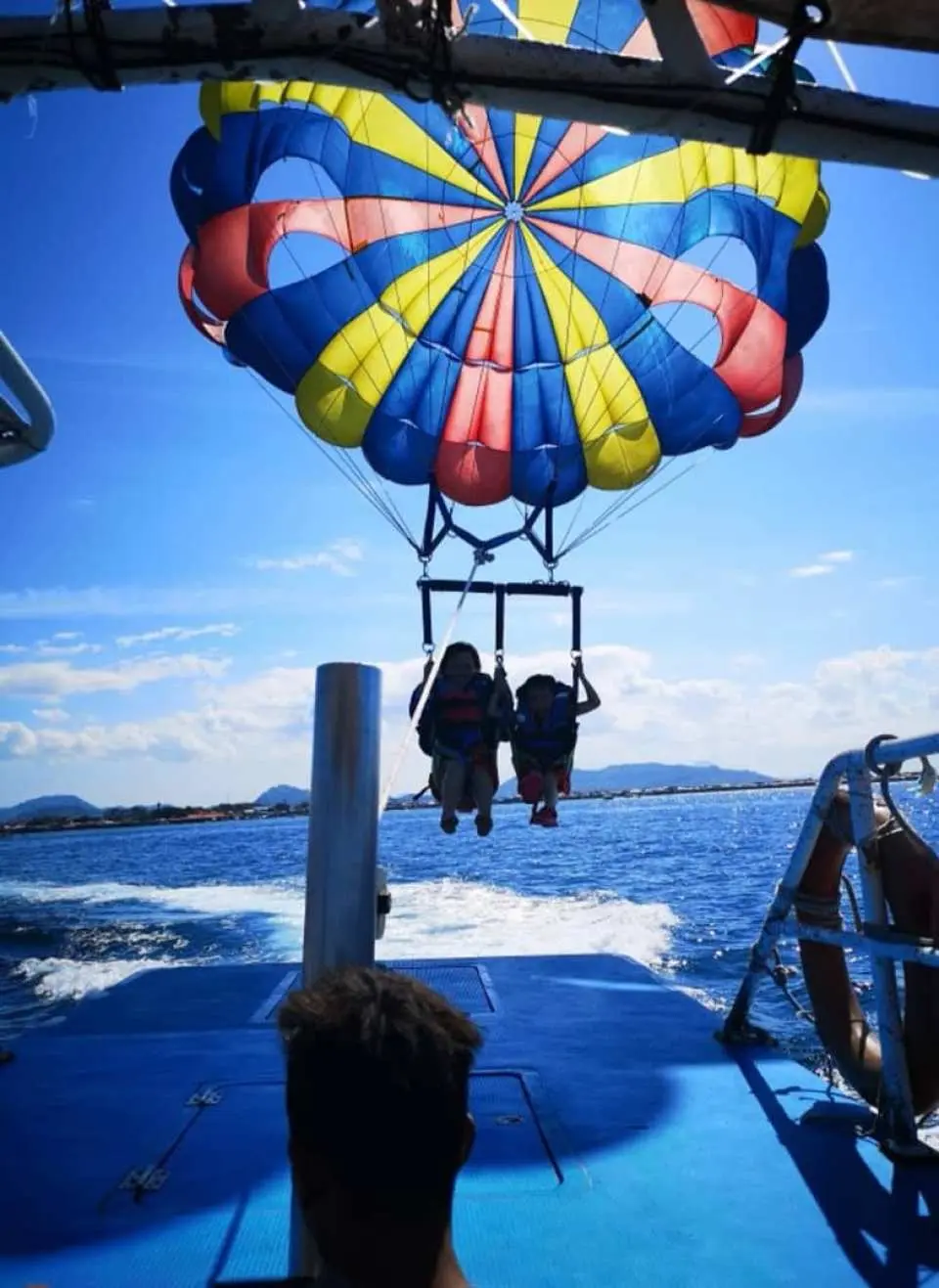 升上天空，展開刺激的水上拖曳體驗